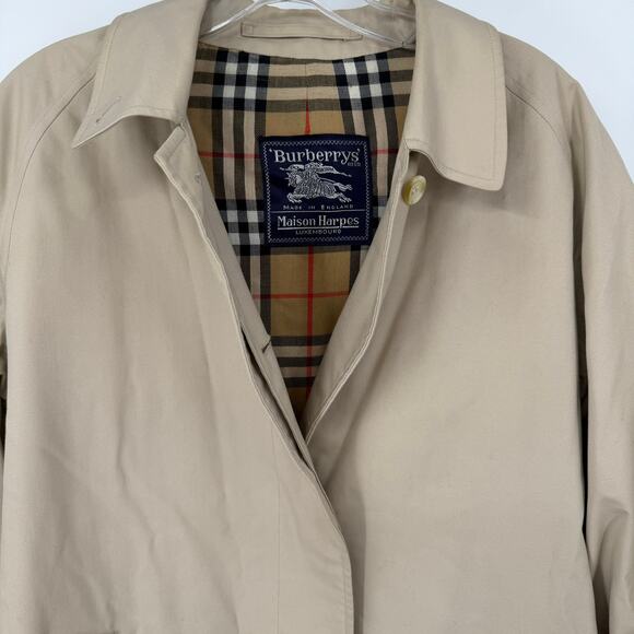 Vintage Burberrys Trench Coat - Made in England - Women's M - Picture 3 of 10